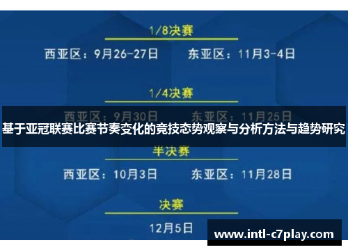 基于亚冠联赛比赛节奏变化的竞技态势观察与分析方法与趋势研究